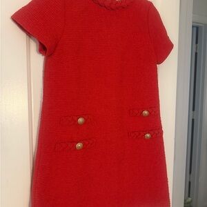 Tuckernuck Vibrant Red Kids Dress
